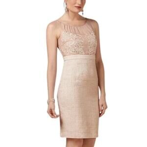 NWT Va et Vien BHLDN Viola Silk Shift Dress Women's 2 / XS MOB MOG Wedding Guest